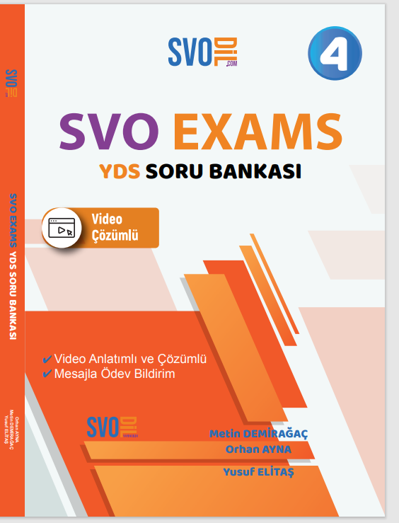 SYA EXAMS YDS SORU BANKASI