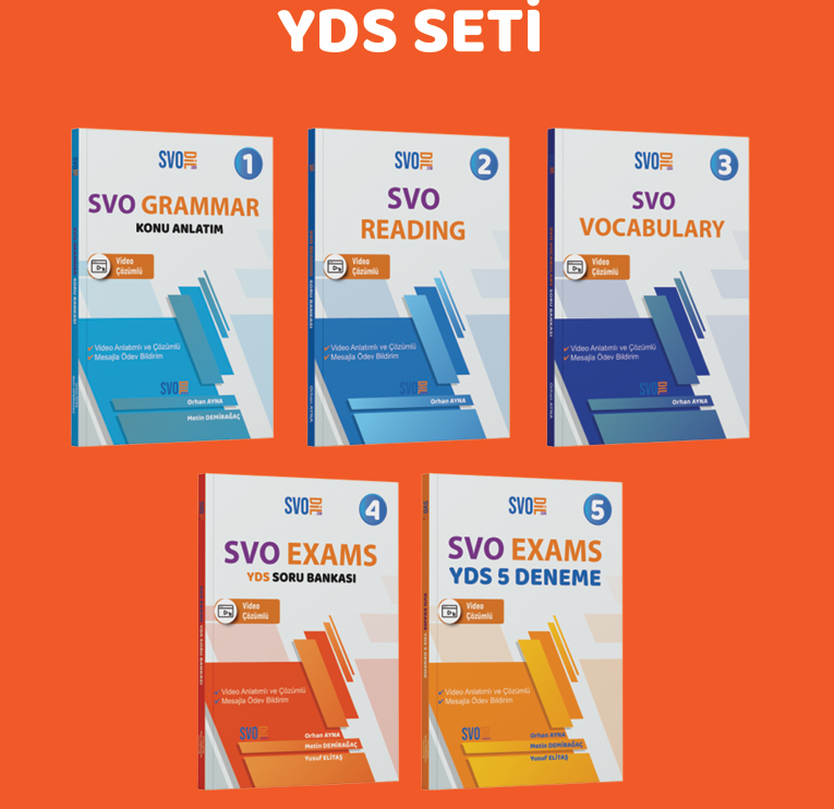 SYA YDS İNGİLİZCE SETİ + DİGİTAL KURS