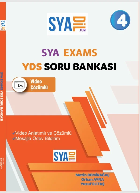 SYA EXAMS YDS SORU BANKASI